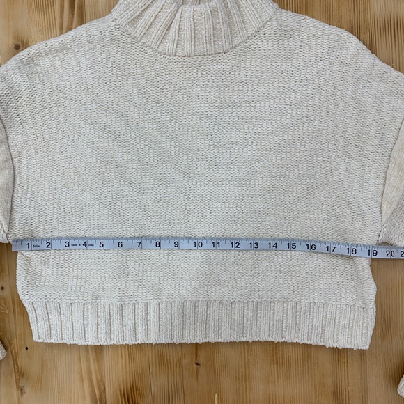Urban Outfitters Daria Double Take Chenille Sweater in Cream - Picture 12 of 13